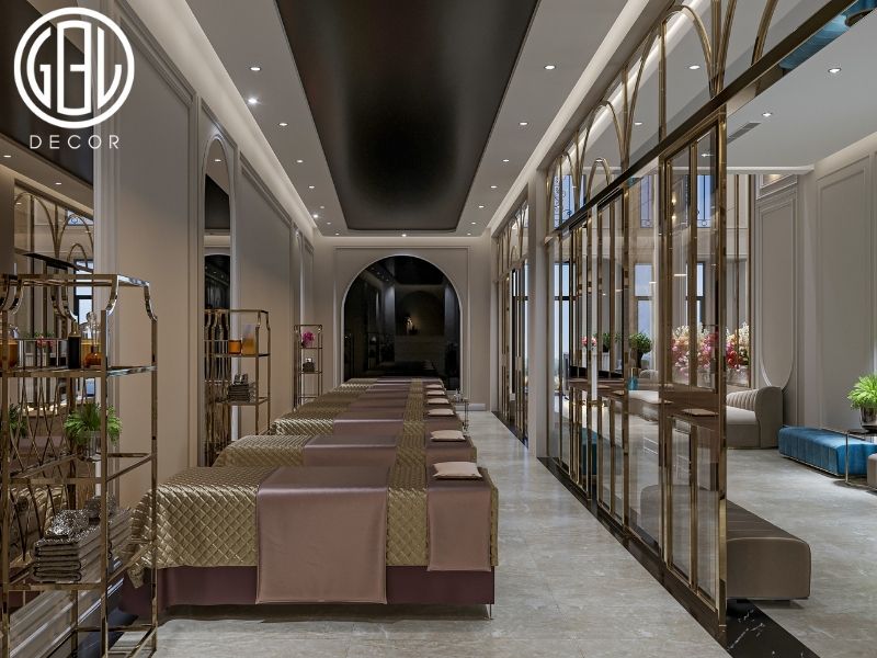 Thi công nội thất spa Cần Thơ